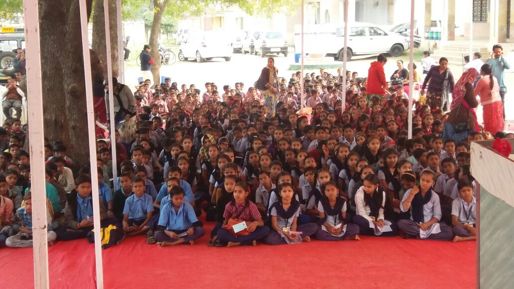 Sweater Distibuted At Napa Kanya PrathamikShala on 20/12/17