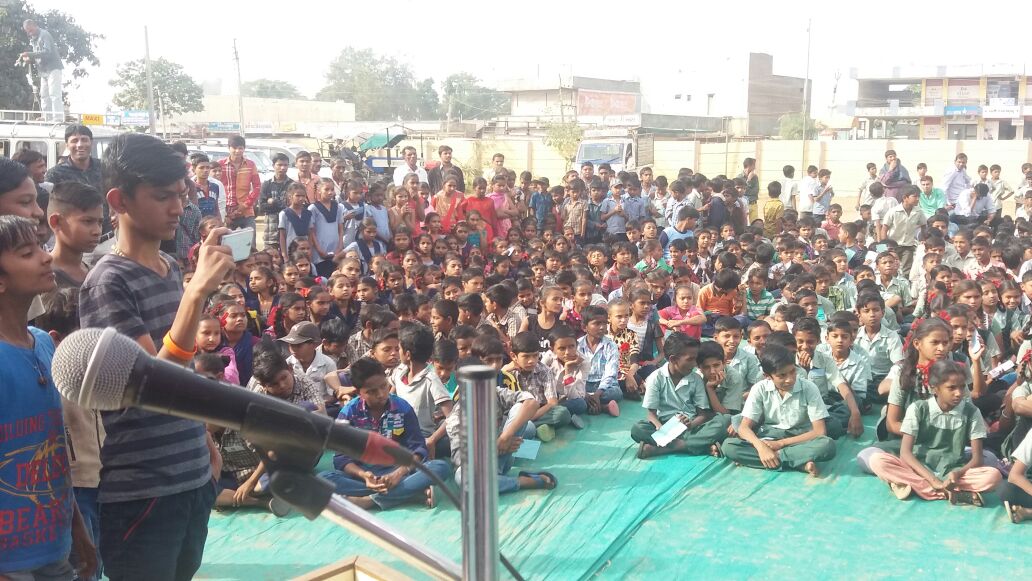 Sweater Distibuted At Napa Kanya PrathamikShala on 20/12/17