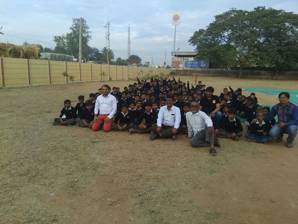 Sweater Distibuted At Aashodhar High School on 20/12/17